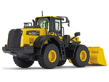 Komatsu WA380-8 Wheel Loader Yellow 1/50 Diecast Model by NZG