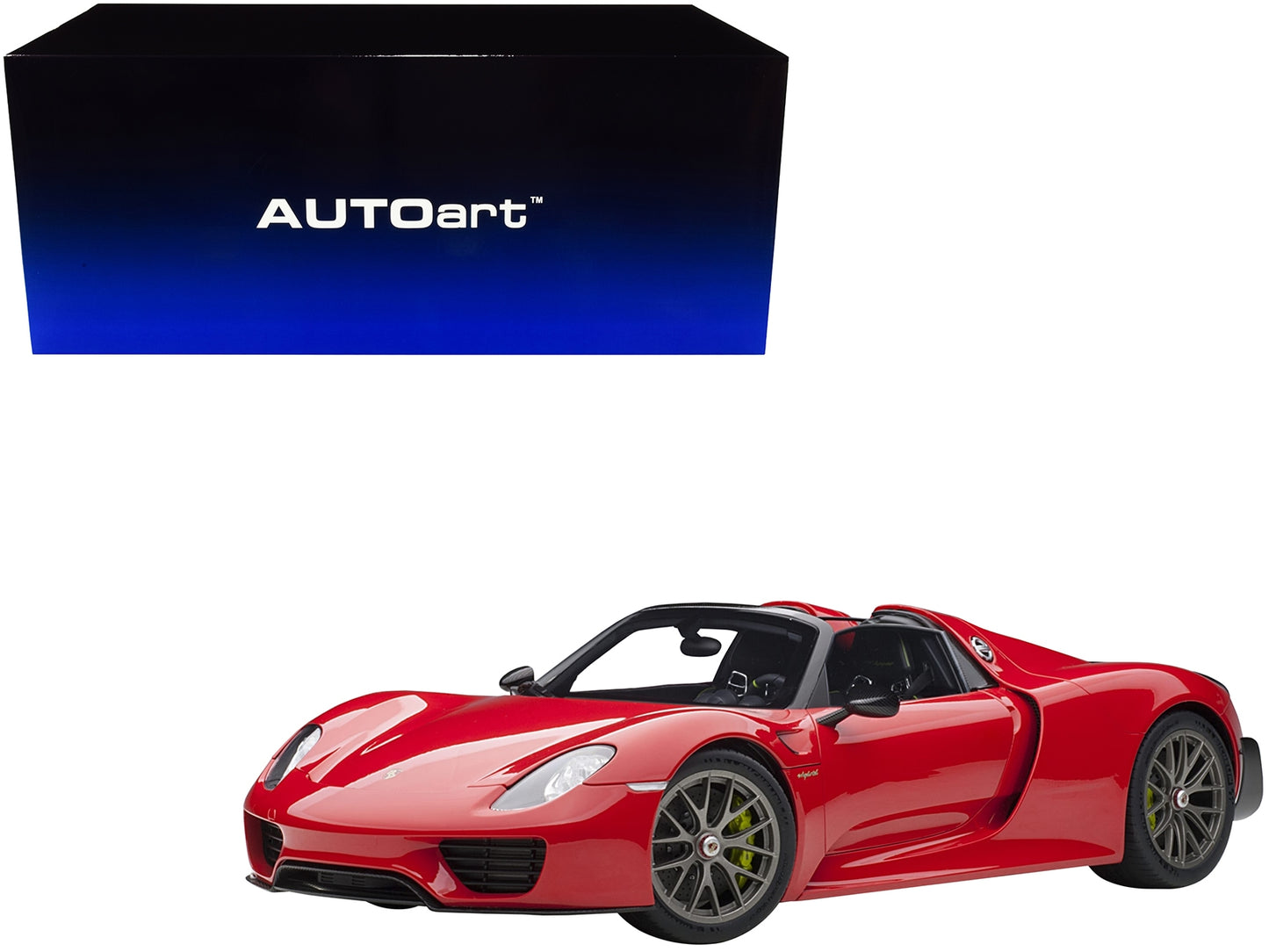 Porsche 918 Spyder Red 1/12 Model Car by Autoart