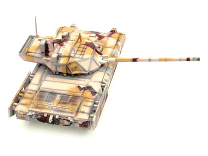 Russian T14 Armata MBT (Main Battle Tank) Multi-Desert Camouflage "Armor Premium" Series 1/72 Diecast Model by Panzerkampf