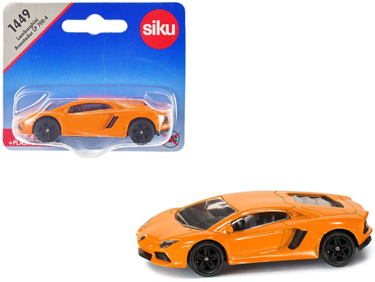 Lamborghini Aventador LP700-4 Orange Diecast Model Car by Siku