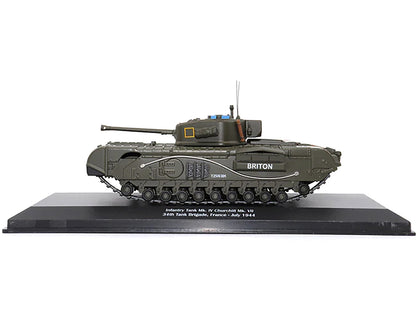 Infantry Tank Mk. IV Churchill Mk. VII "Briton" "UK 34th Tank Brigade France July 1944" 1/43 Diecast Model by AFVs of WWII