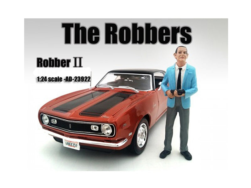 "The Robbers" Robber II Figure For 1:24 Scale Models by American Diorama