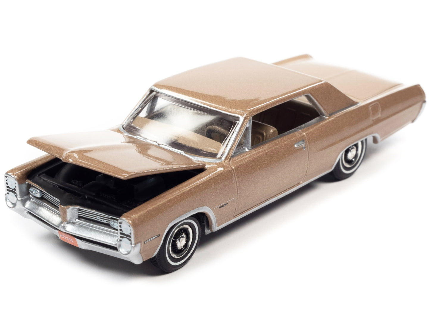 1964 Pontiac Grand Prix Royal Bobcat Saddle Bronze Metallic "Vintage Muscle" Limited Edition 1/64 Diecast Model Car by Auto World