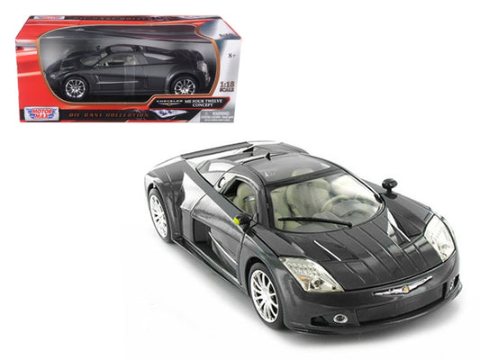 Chrysler Me Four Twelve Concept Car Grey 1/18 Diecast Model Car by Motormax