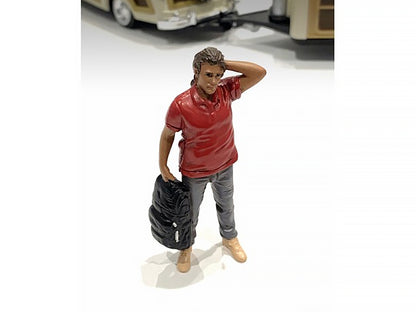 "Campers" Figure 4 for 1/18 Scale Models by American Diorama