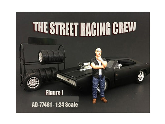 The Street Racing Crew Figure I For 1:24 Scale Models by American Diorama