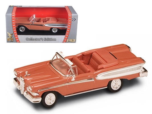 1958 Edsel Citation Brown 1/43 Diecast Car by Road Signature