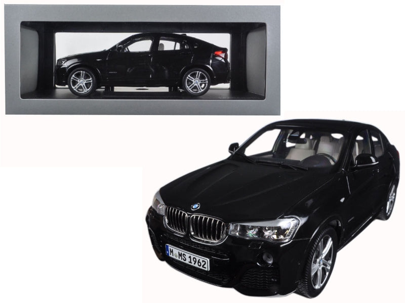 BMW X4 (F26) Sapphire Black 1/18 Diecast Model Car by Paragon