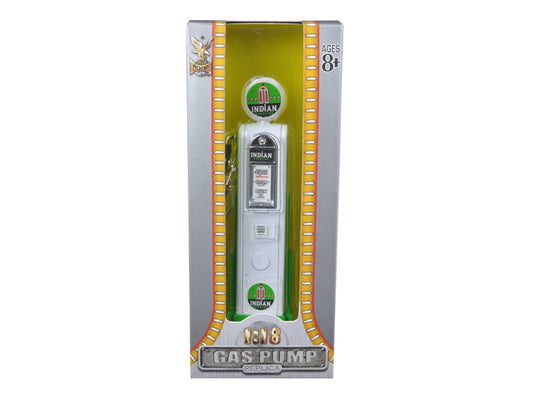 Indian Gasoline Vintage Gas Pump Digital 1/18 Diecast Replica by Road Signature