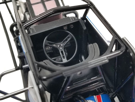 Winged Sprint Car #15 Donny Schatz "Carquest" Curb-Agajanian Racing "World of Outlaws" (2023) 1/18 Diecast Model Car by ACME