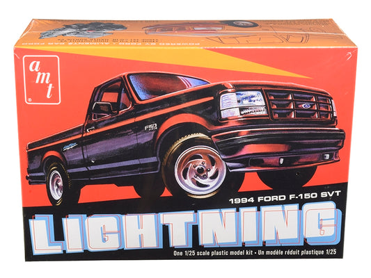 Skill 2 Model Kit 1994 Ford F-150 SVT Lightning Pickup Truck 1/25 Scale Model by AMT