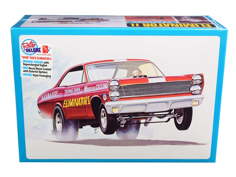 Skill 2 Model Kit Mercury Cyclone Funny Drag Car "Dyno" Don Nicholson's "Eliminator II" 1/25 Scale Model by AMT