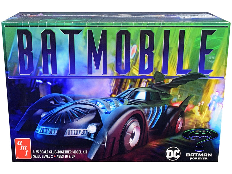 Skill 2 Model Kit Batmobile "Batman Forever" (1995) Movie 1/25 Scale Model by AMT