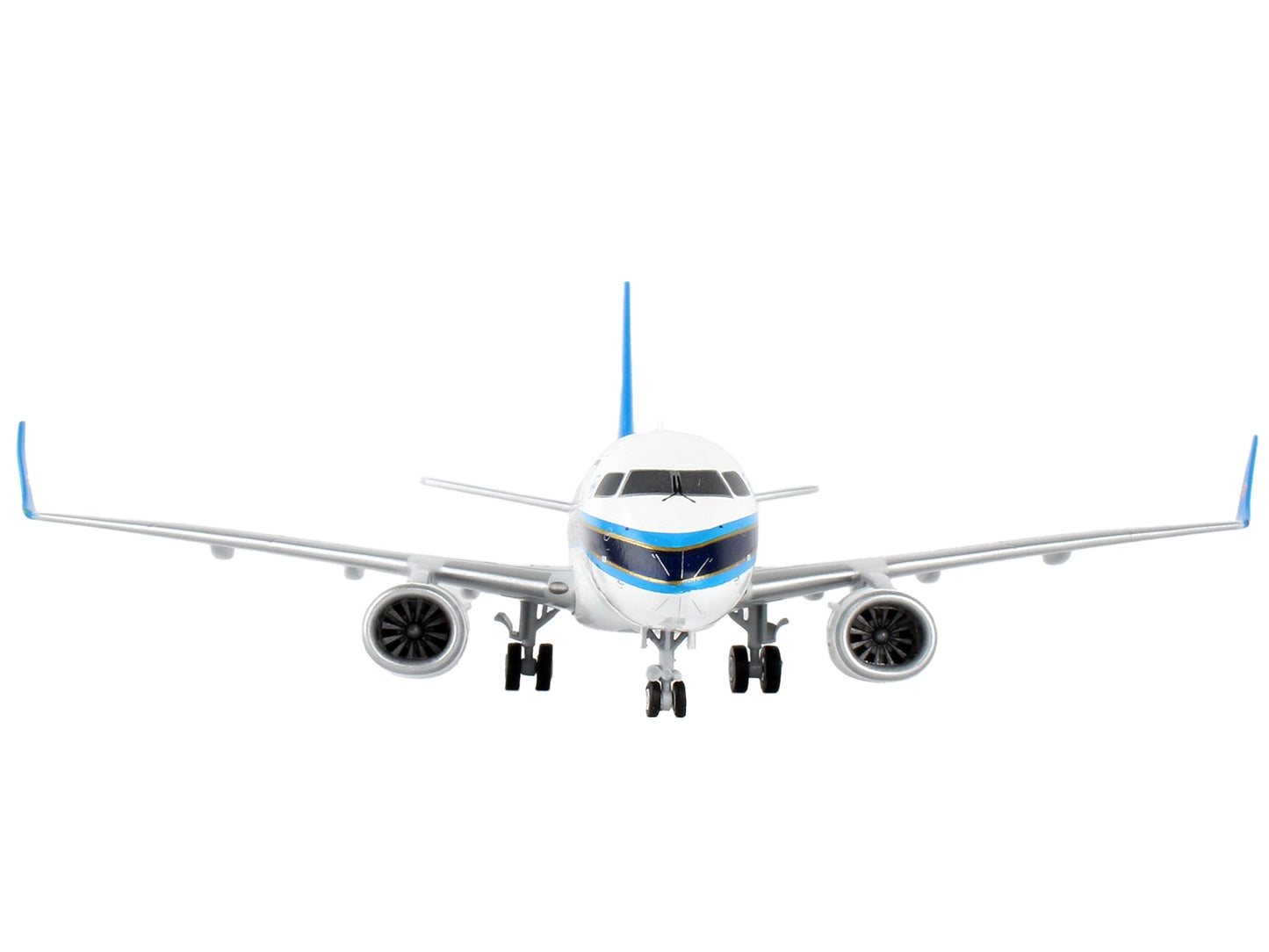 Embraer ERJ-190 Commercial Aircraft "China Southern Airlines" White with Black Stripes and Blue Tail "Gemini 200" Series 1/200 Diecast Model Airplane by GeminiJets