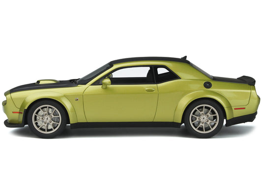 2020 Dodge Challenger R/T Scat Pack Widebody 50th Anniversary Green Metallic 1/18 Model Car by GT Spirit