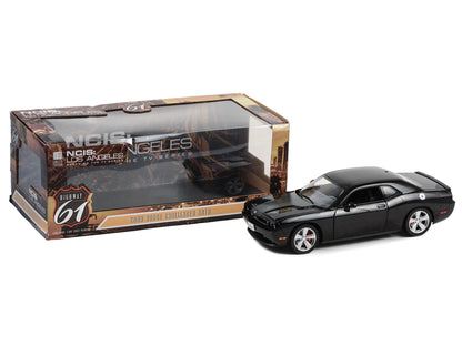 2009 Dodge Challenger SRT8 Brilliant Black "NCIS: Los Angeles" (2009-Current) TV Series 1/18 Diecast Model Car by Highway 61