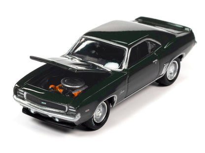 1969 Chevrolet COPO Camaro RS Fathom Green Metallic "MCACN (Muscle Car and Corvette Nationals)" Limited Edition to 4140 pieces Worldwide "Muscle Cars USA" Series 1/64 Diecast Model Car by Johnny Lightning