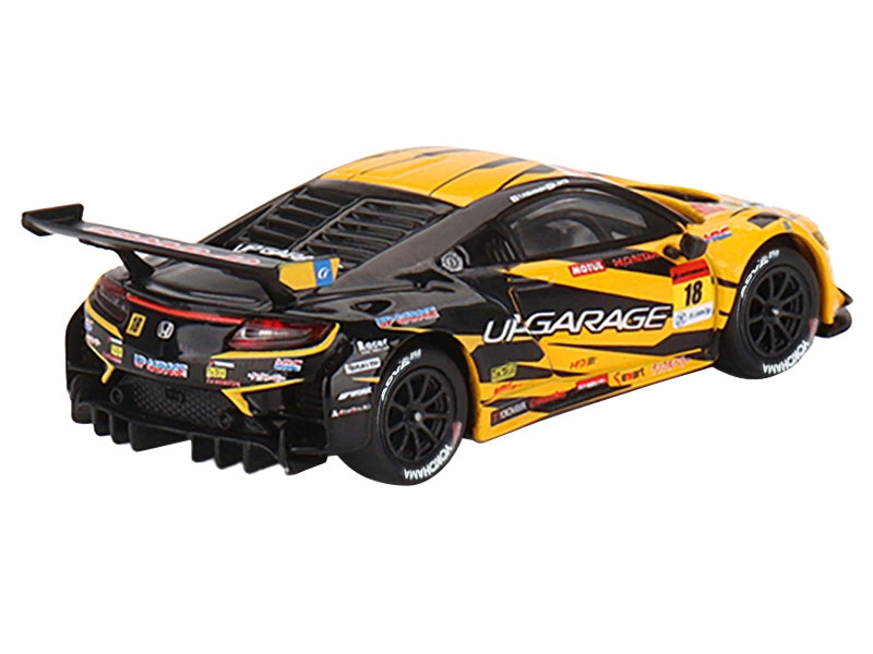 Honda NSX GT3 EVO22 #18 Takashi Kobayashi - Kakunoshin Ohta "Team UpGarage" "Super GT Series" (2022) Limited Edition 1/64 Diecast Model Car by True Scale Miniatures