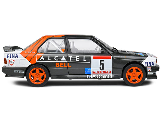 BMW E30 M3 Gr.A #5 Gregoire de Mevius - Willy Lux 3rd Place "Ypres 24 Hours Rally" (1990) "Competition" Series 1/18 Diecast Model Car by Solido