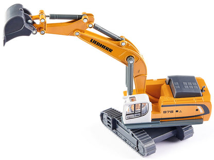 Liebherr 976 Hydraulic Excavator Yellow 1/87 (HO) Diecast Model by Siku